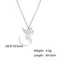 Gold Phoenix Pendant Necklace