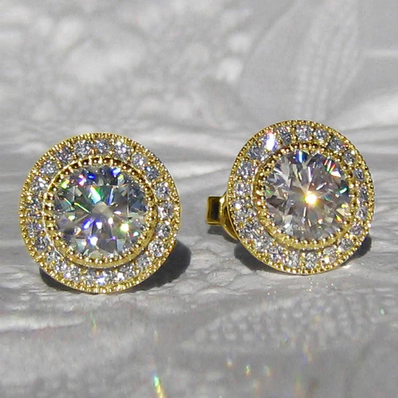 Aurelia CZ Stud Luxe Earrings
