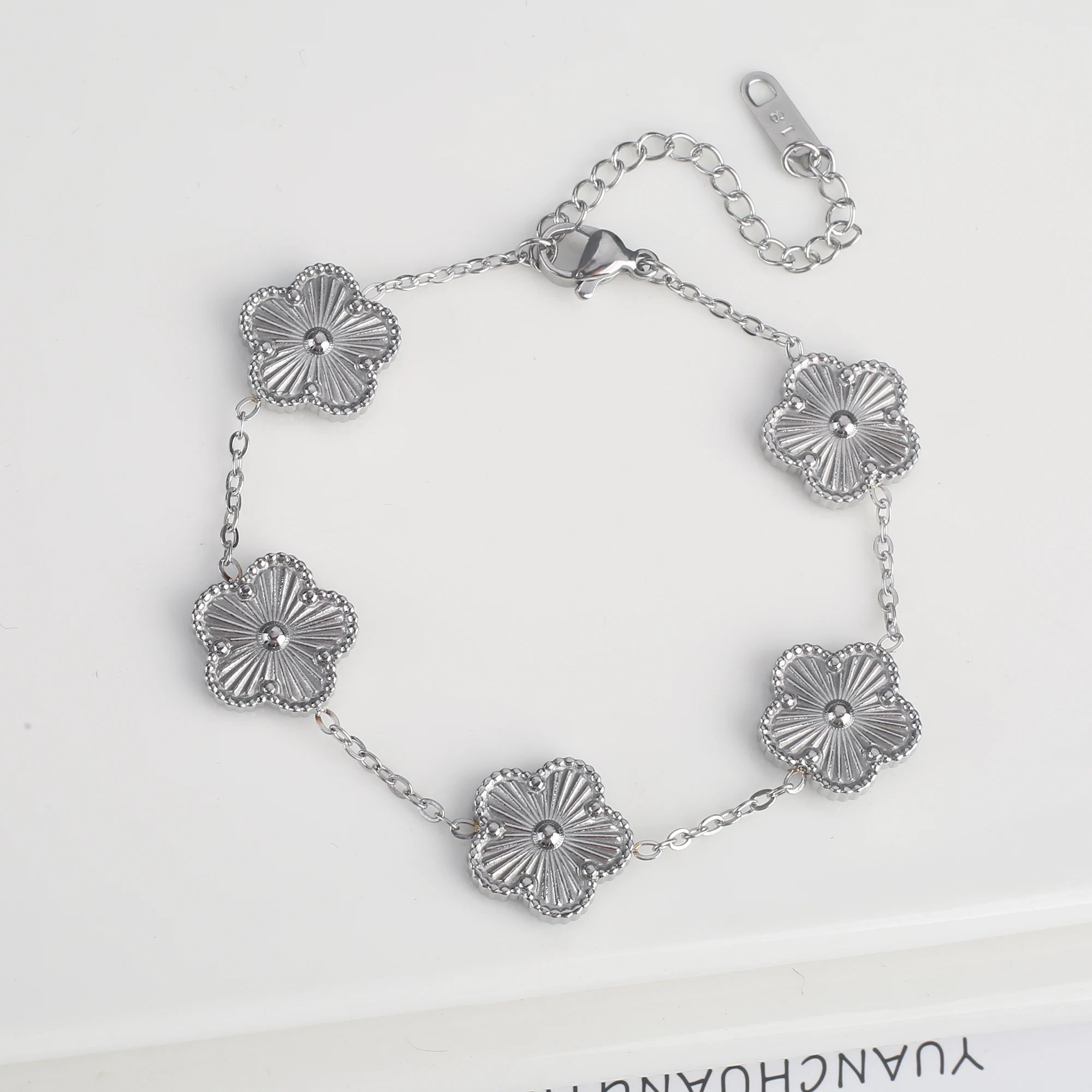 Clover Flower Adjustable Bracelet