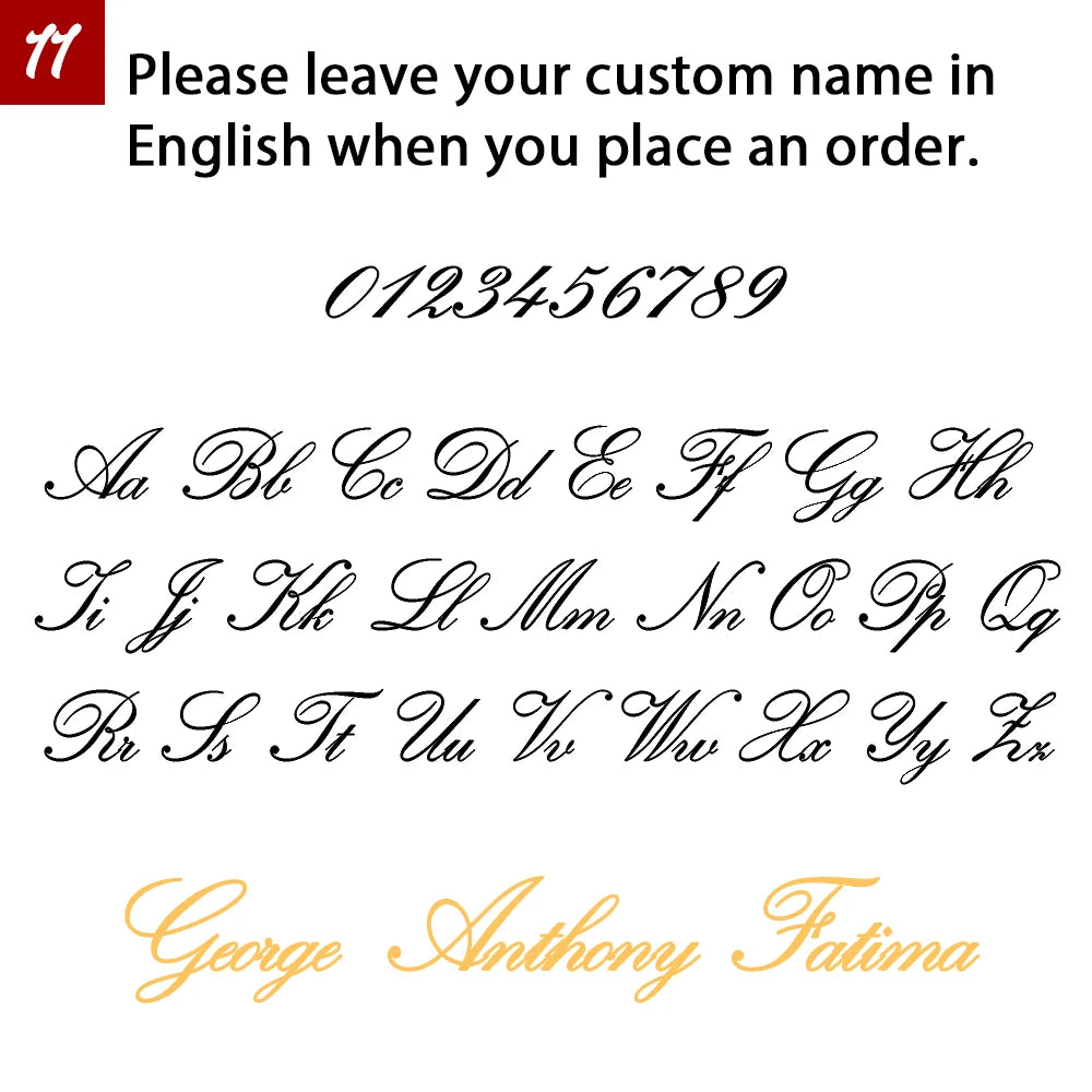 Custom Bling Name Necklace