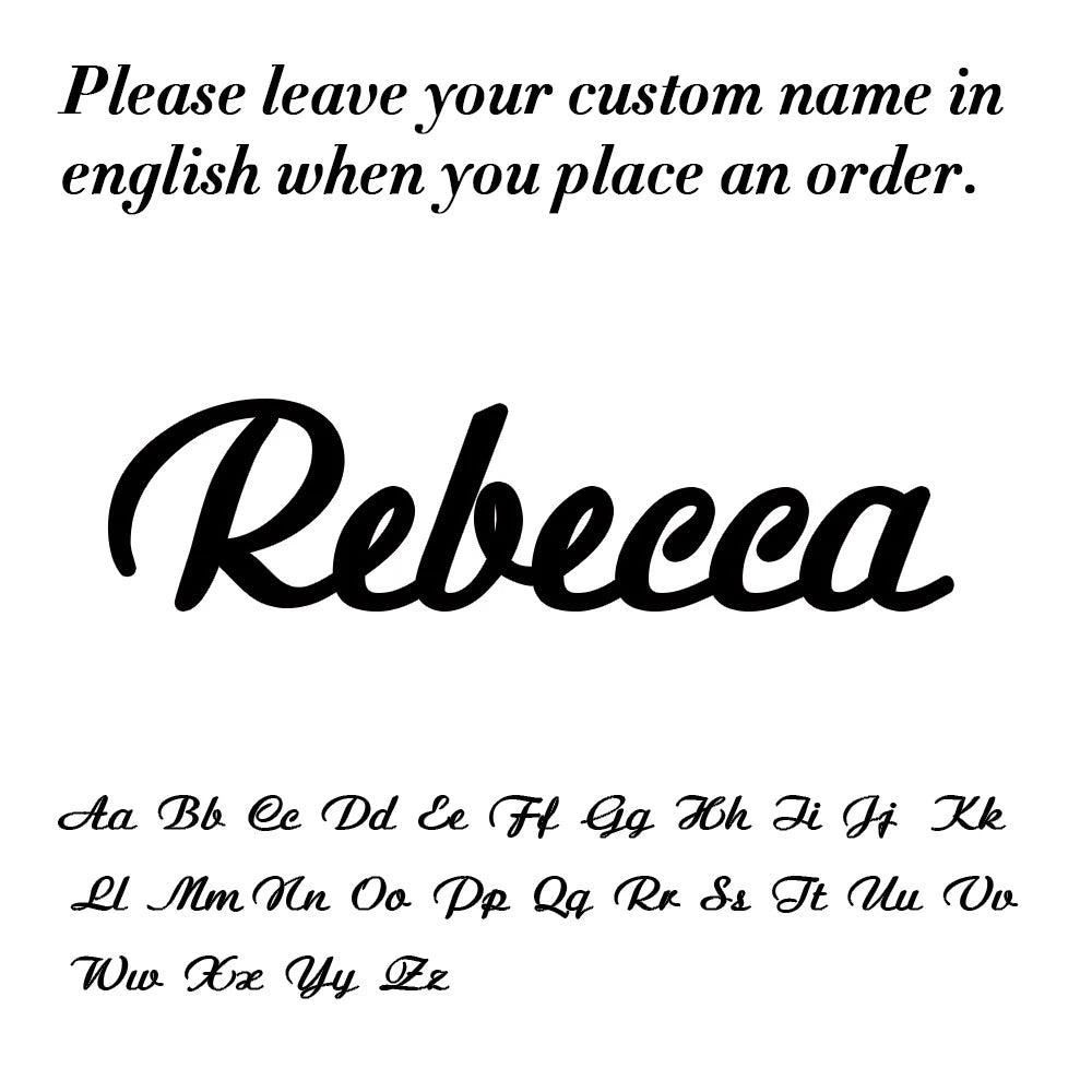 Custom Bling Name Necklace