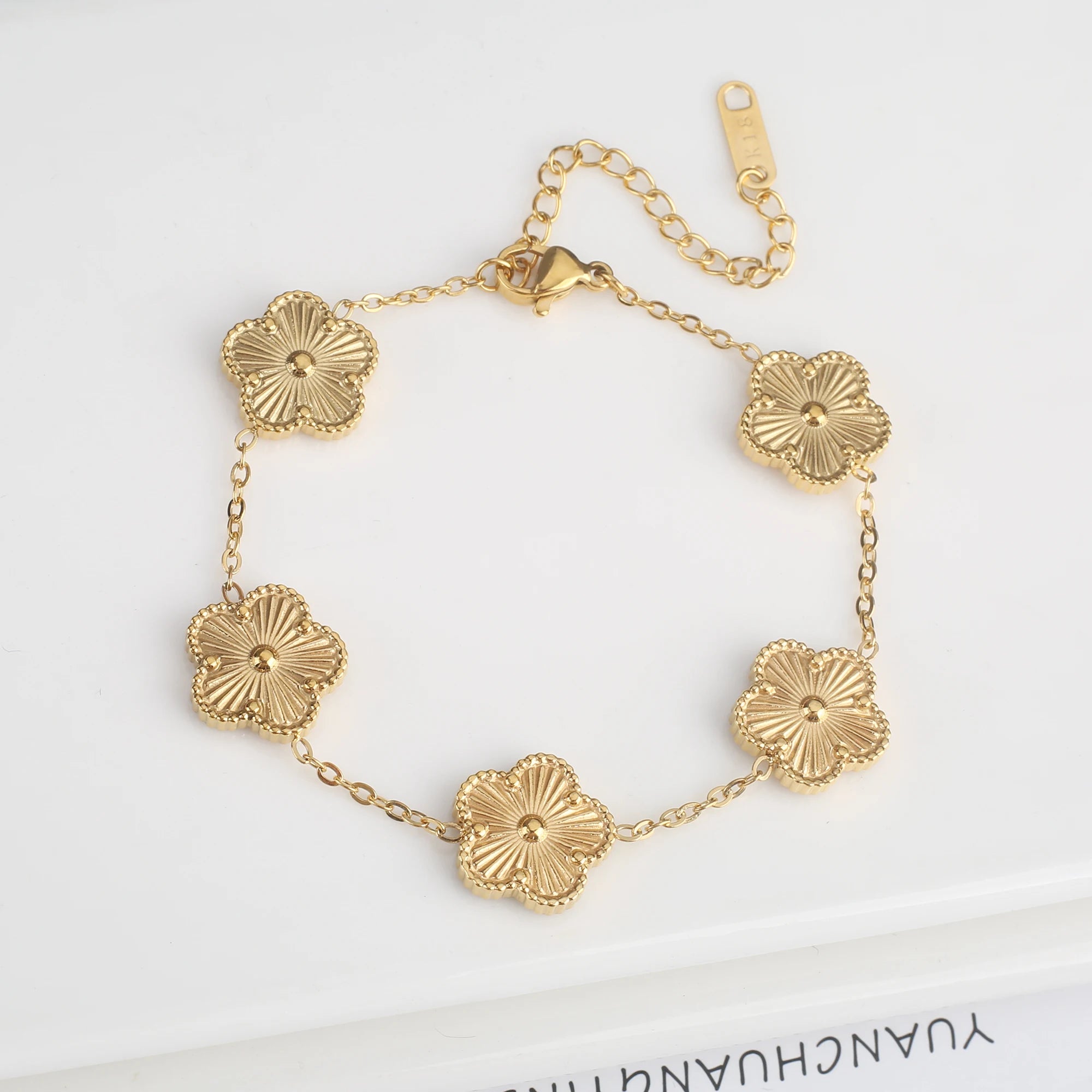 Clover Flower Adjustable Bracelet