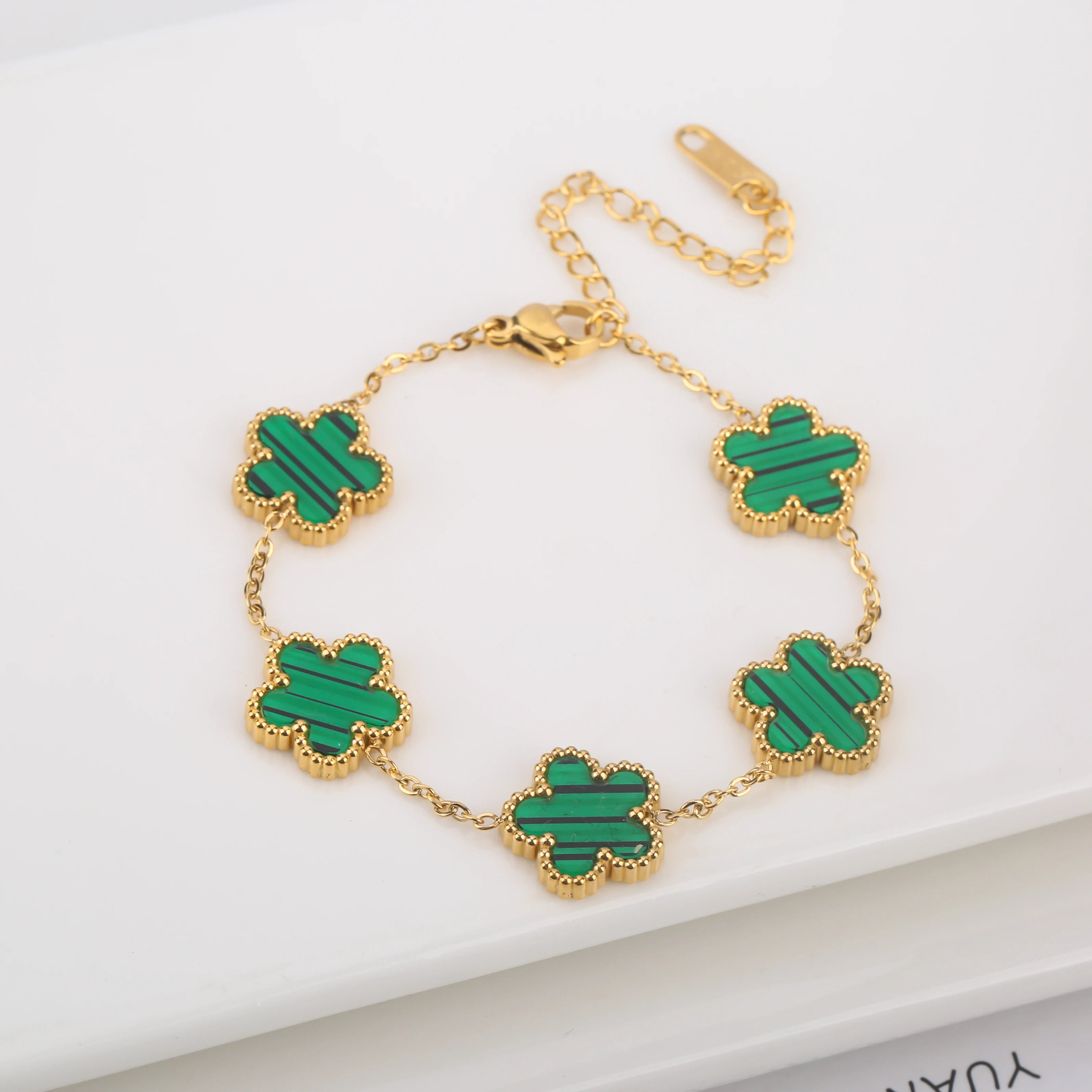 Clover Flower Adjustable Bracelet