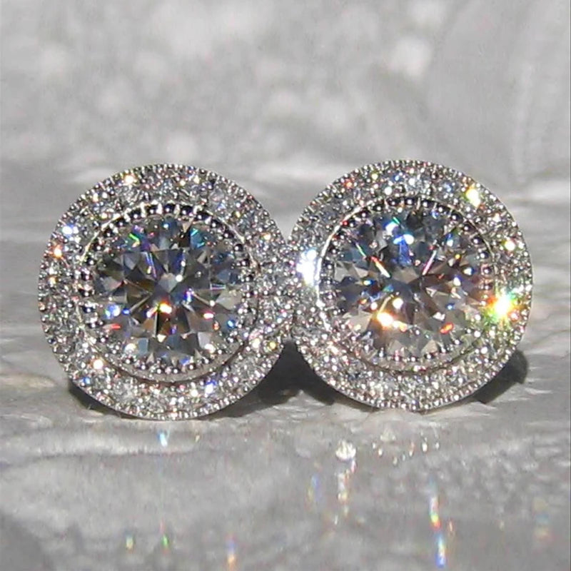 Aurelia CZ Stud Luxe Earrings