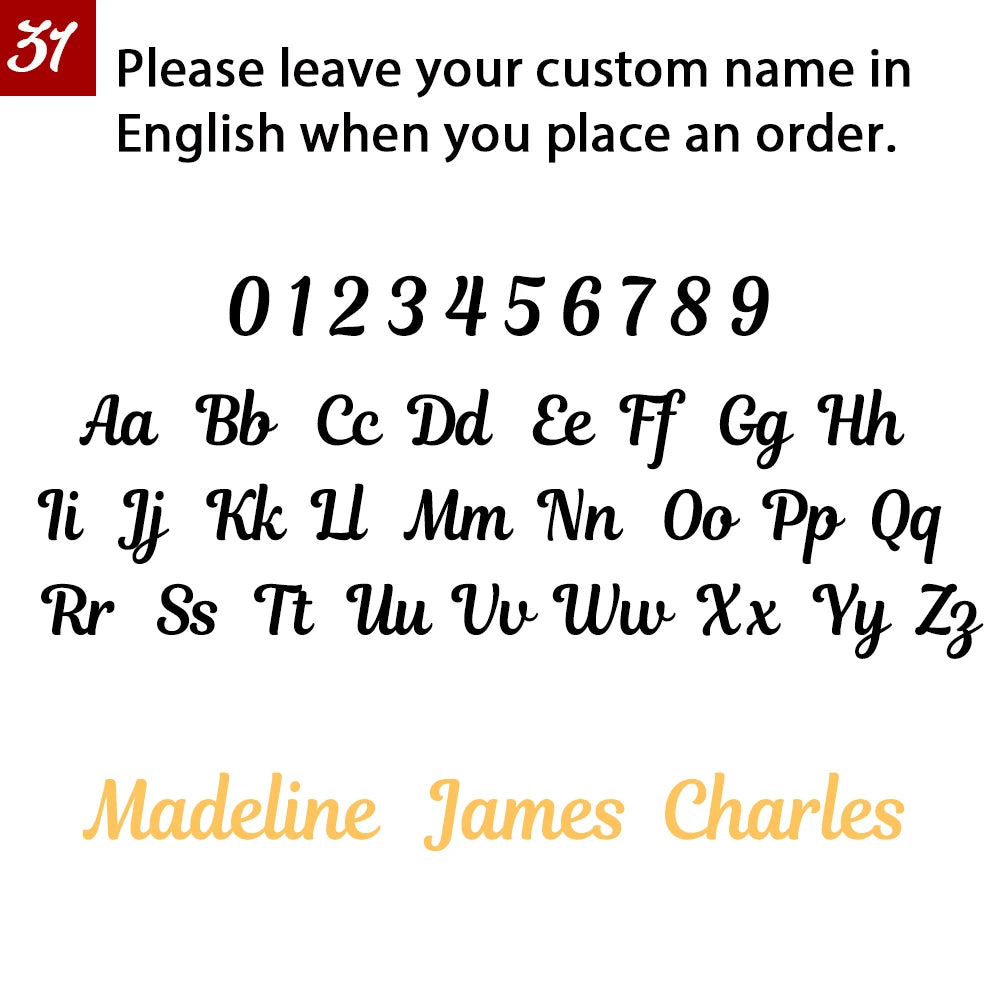 Custom Bling Name Necklace