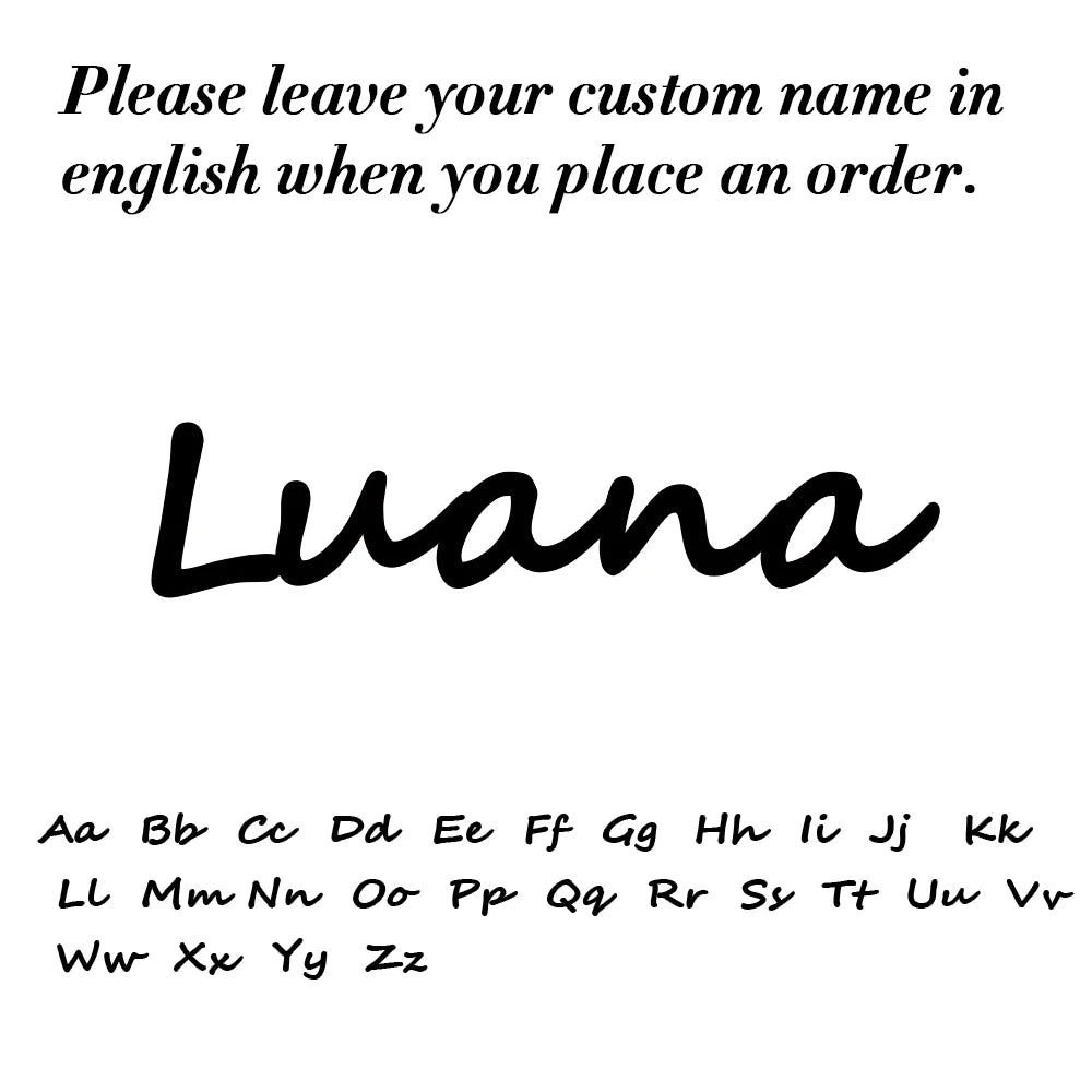 Custom Bling Name Necklace