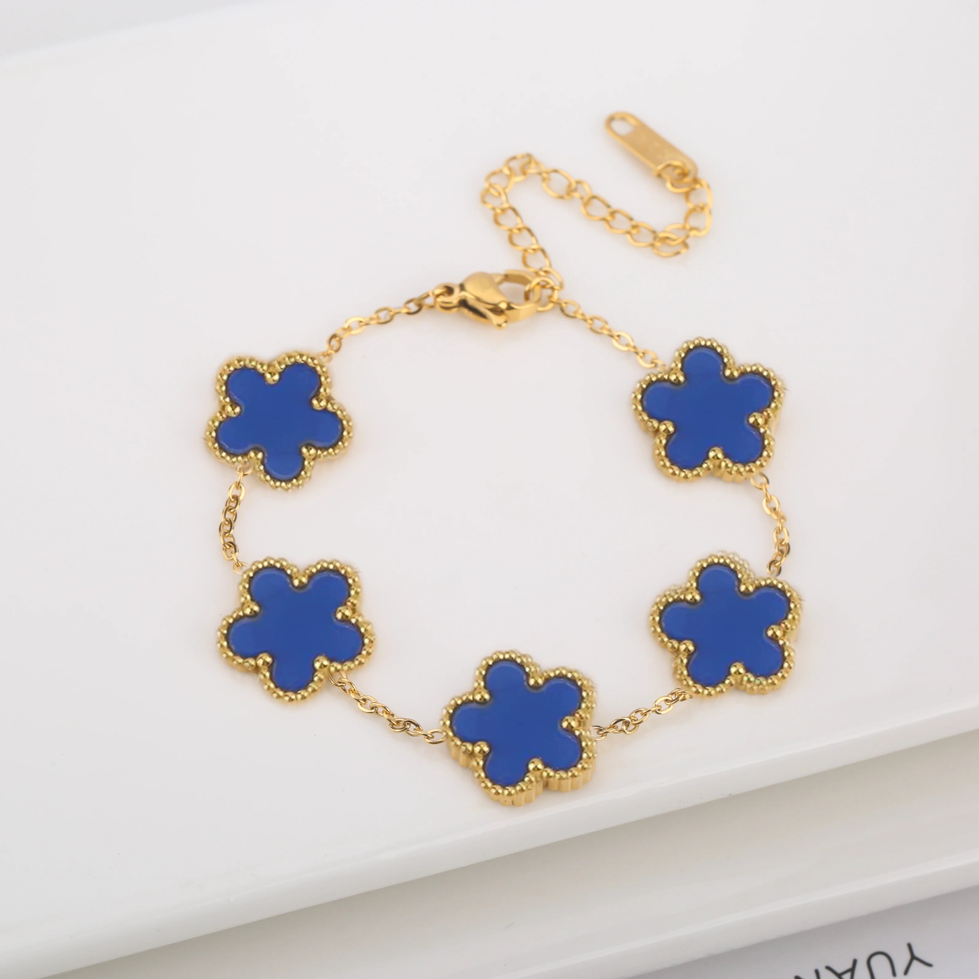Clover Flower Adjustable Bracelet