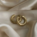 Aurelia Chunky Hoop Luxe Earrings