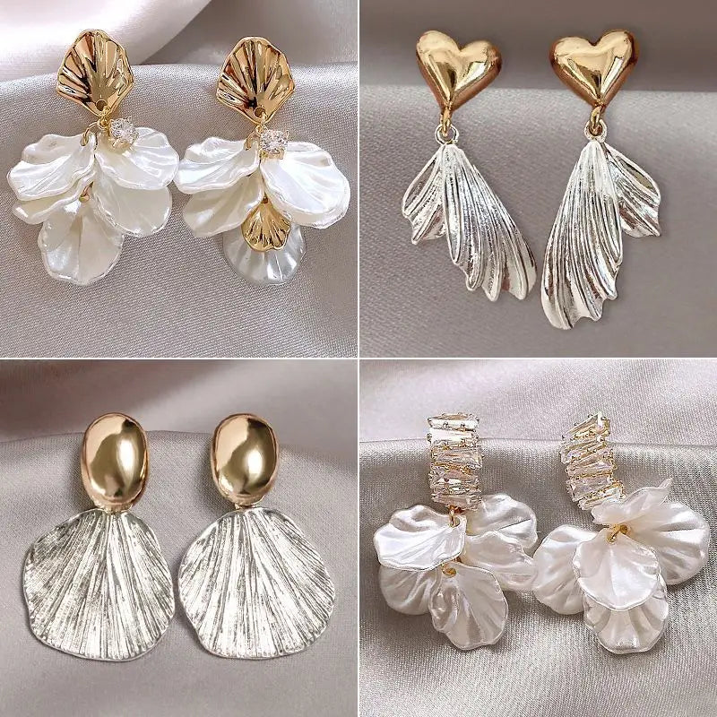 Aurelia Pearl Bloom Ear Clips