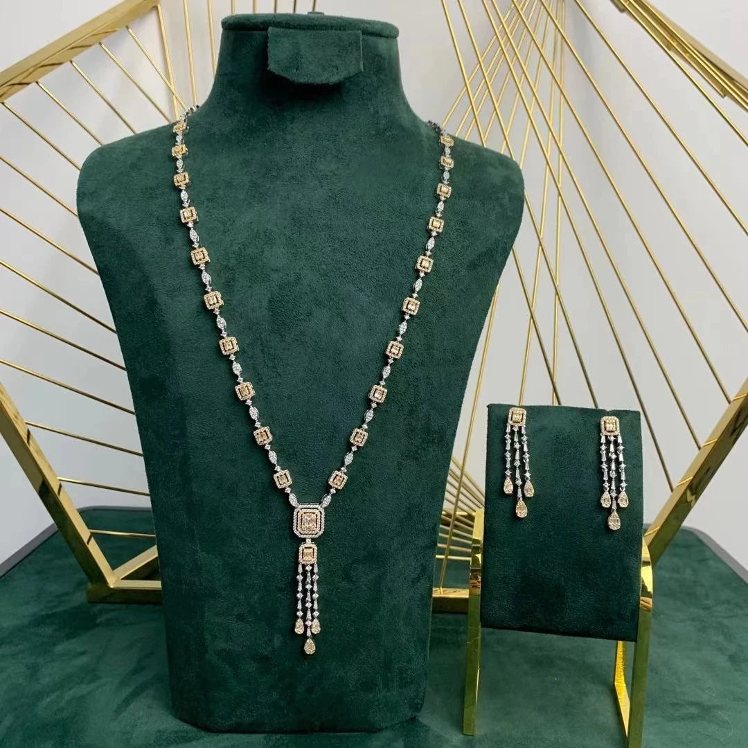 Aurelia Regal Long Necklace Set